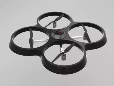 Generic Quadcopter Drone 1 3D model