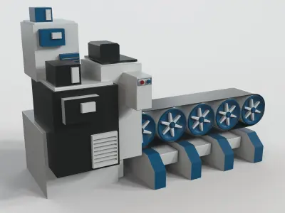 Conveyor Belt 3D model order