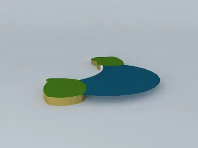 Sea Electrical Dam Concept by Rodrigo Sandoval Free 3D model