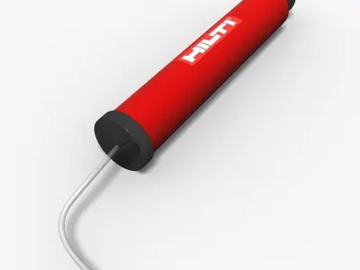 Pump pump tube with handle 3D model