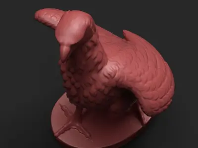 Eagle Statue 3D print model