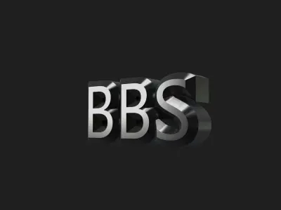 Wheel BBS 3D model