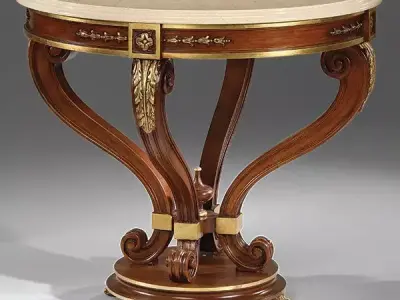 tables - dining tables end entry tables - Inviting Home 3D model