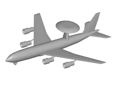 Boeing E-3 Sentry 3D model purchase