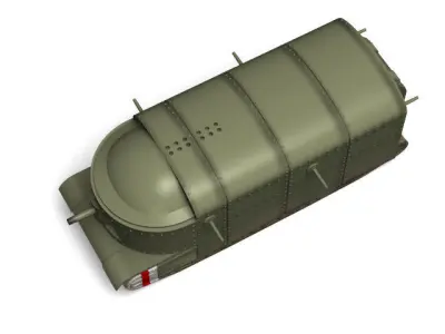 FlyingElephant british infantry tank 3D model