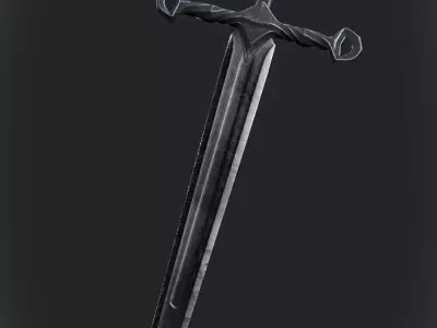 Gaming Sword 3D model purchase