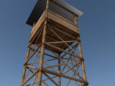 Watch Tower 3D model get