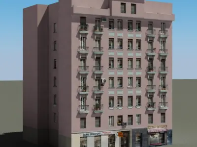 Building Low-poly 3D model get