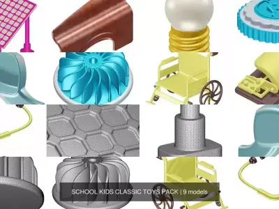 SCHOOL KIDS CLASSIC TOYS PACK