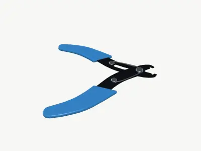 Wire cutter 3D model purchase
