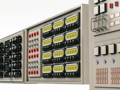 Control Panel Bundle 3D model