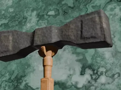 Sledgehammer Template  3D model