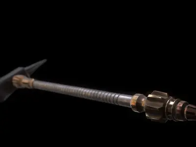 Fantasy Warhammer PBR Low-poly 3D model