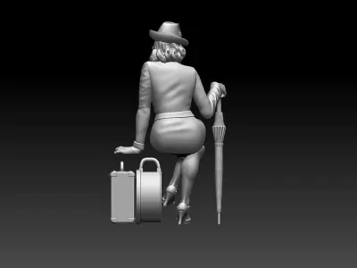 PASSENGER 3D print model 17