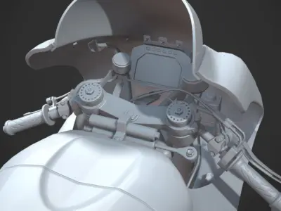 My portfolio Low-poly 3D model