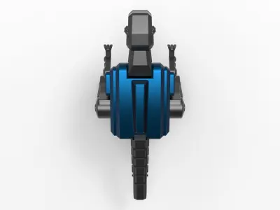 Robot dinosaur model 3D print model