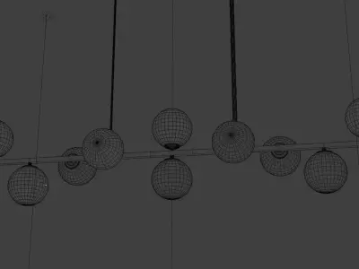 Pendant Chandelier 3D model