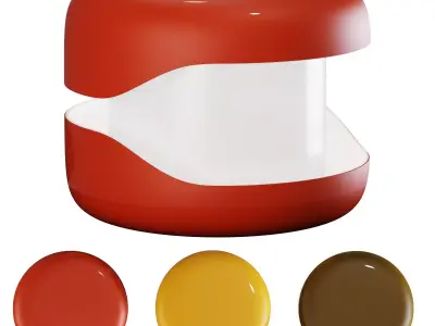 roche bobois fragment table lamp 3D model