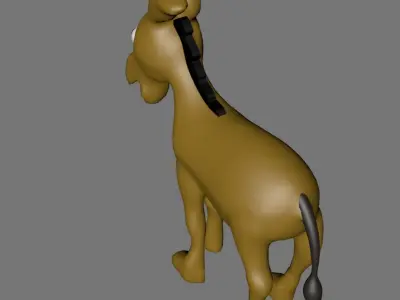donkey 3D model