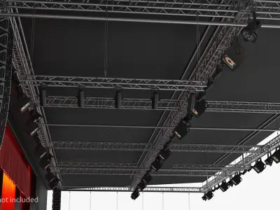  Roof Mounted Stage Lights 