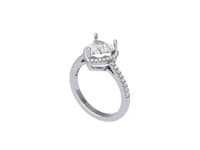 Wedding Ring  3D print model 208