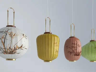 TAIWAN LANTERNS 3D model