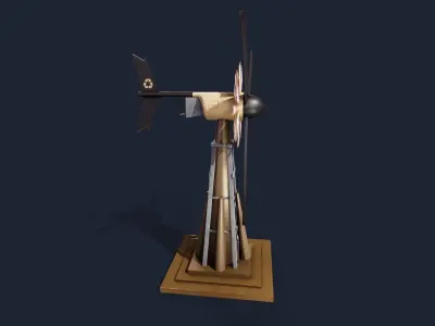 Wind mill 3D model