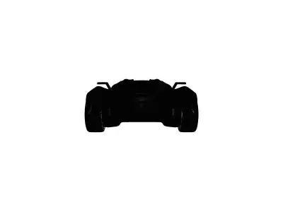 Modern Shape Vehicle 3D Model 3D model purchase
