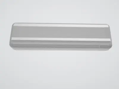 Antique air conditioner 3D model