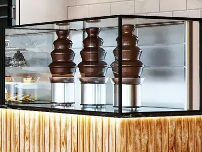 Chocolate Waterfall  3D model