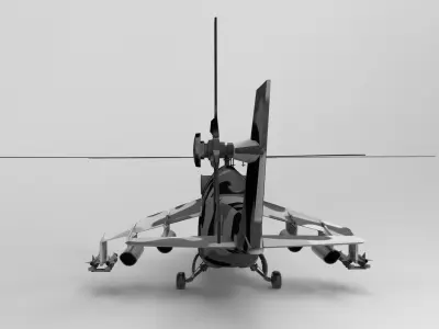 MIL 24 camouflage 3D model
