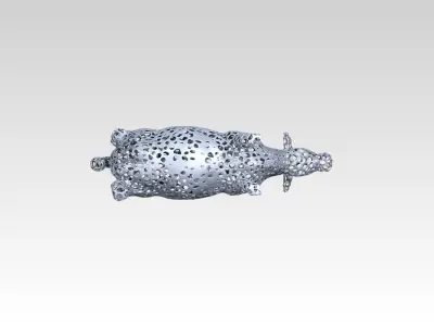 Cow Voronoi 3D model