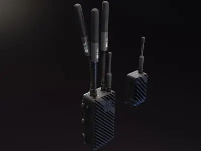 Tomahawk MxC DataLink Low-poly 3D model