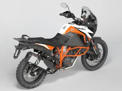 KTM 1290 Adventure R 2019 3D model