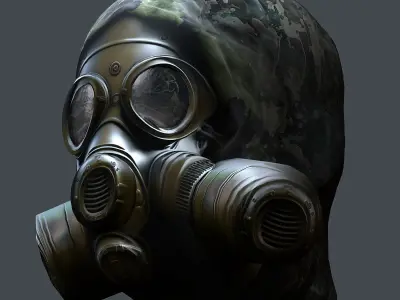 Helmet 3d model military combat Military Low-poly Low-poly Low-poly 3D model
