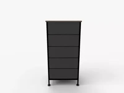 Somdot 5-Drawer Tall Dresser 3D model