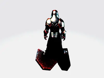 Legendary Samurai Warrior 3D Model 3D model