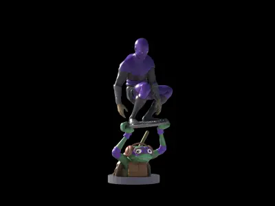 Donatello o Donnie  Ninja Turtles 3D print model