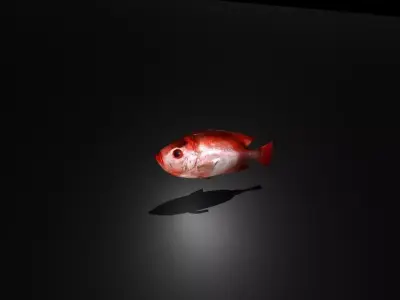Fish3D v1 Free low-poly 3D model