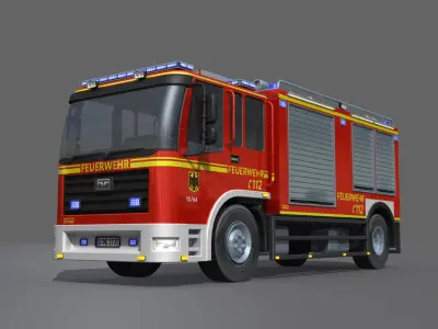  German Firetruck 
