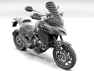 DUCATI MULTISTRADA 1260 3D model