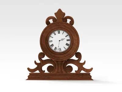 Mantle Clock 3D model