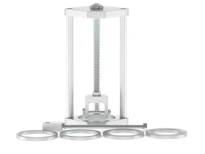 Garage Motorcycle Coil Spring Compressor 3D model