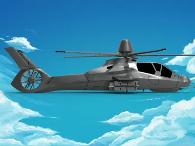 Boeing Sikorsky RAH-66 Comanche 3D model purchase