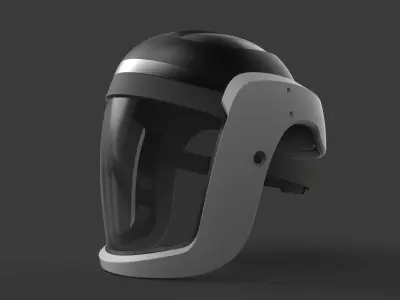 THE FACE GUARD MASK 3D model