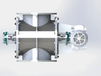 DN 250 AIR LOCK - AIR VALVE 3D model