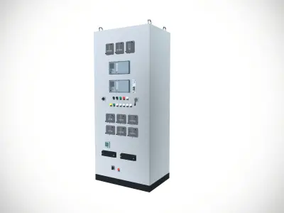Control Panel Low-poly 3D model order