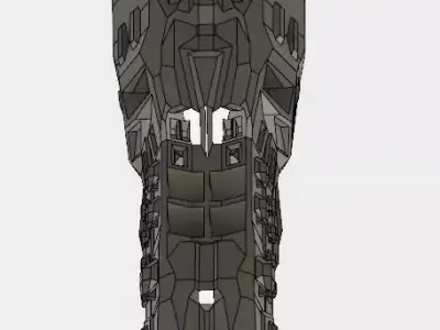 assault cruiser carrier 3D print model