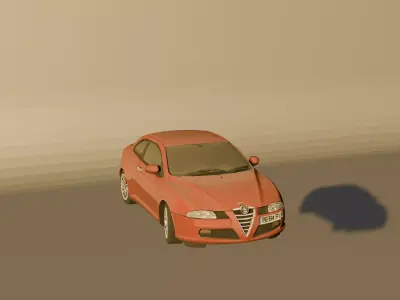 Alfa Romeo GT - Italian Sport Coupe 3D model