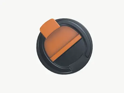 Protein shaker Low-poly 3D model purchase